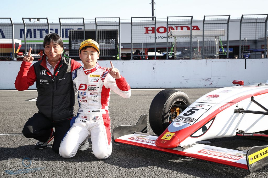 Fia F4 もてぎラウンド 角田裕毅が最終戦でシリーズタイトル獲得 Exgelモータースポーツ オフィシャルサイト